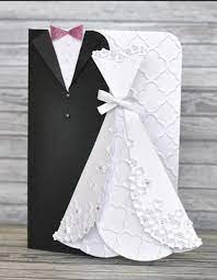 15 Awesome Handmade Wedding Invitations Handmade Gallery Wedding Card Craft Wedding Cards Handmade Card Craft