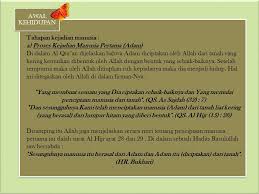 Didapati kebanyakan ayat menerangkan bahawa kejadian manusia adalah daripada tanah ( turab ). Islam Dalam Aborsi Ppt Download