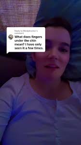 under The Chin Finger Hand Wave Danny