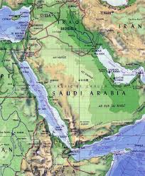 Large Detailed Topographical Map Of The Red Sea Area 1987 Middle East Asia Mapsland Maps Of The World
