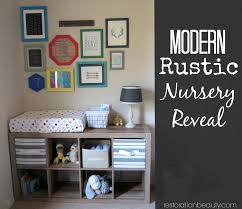The cutest nursery wall decor for $50 or less. Rustic Nursery Decor