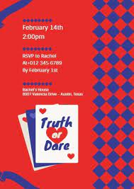 Maybe you would like to learn more about one of these? Online Truth Or Dare Invitation Template Fotor Design Maker