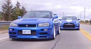 Nissan skyline r35 nissan gtr r34 r35 gtr gtr 35 cool sports cars sport cars liberty walk cars modified cars motor car. Can The Nissan R35 Gt R Hold Its Own Against The Mythical R34 Gt R V Spec Carscoops