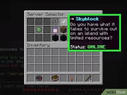 Copy the bedrock server ip from this page. 3 Ways To Play Skyblock In Minecraft Wikihow