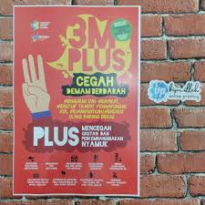 Iklan televisi terdapat unsur suara, gambar, gerak, dan teks, sehingga lebih menarik bagi audiens. Poster Cegah Demam Berdarah 3m Plus Shopee Indonesia