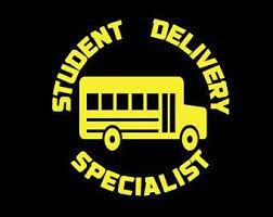 Download School Bus Driver Student Delivery Specialist Car Decal Sticker School Bus School Bus Driver Car Decals Stickers