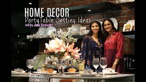 Make labels or signs for the dessert table in the form of road signs or license plates. Home Decor Party Table Setting Ideas With Table Setting Expert Ami Kothari Smashing Diy Design