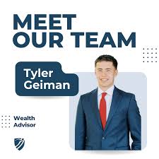 👋 Meet Tyler Geiman! A Wealth Advisor at FWA! Tyler: 📌 builds  relationships with clients to ensure their exact needs are met 📌 works  with clients to create and implement comprehensive, goals
