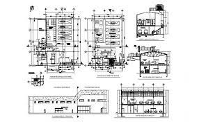 Warehouse Structural Plan Drawing In Dwg Autocad File - Cadbull Autocad Warehouse Design How To Plan