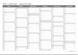 In this case, you can use the calculator below. 2021 Printable Calendar Pdf Or Excel Icalendars Net