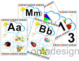 Plansele de colorat cu literele alfabetului sunt un mijloc eficient de invatare pentru prescolari. Set 41 PlanÈe Litere Numere Model 1 Mln20 1