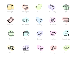 E Commerce Icons In 2020 Icon Ecommerce Commerce