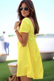 Marilyn S Closet Fashion Blog Yellow Bow Vestidos Amarillos De Noche Vestidos Para Embarazadas Modelos De Vestidos Juveniles