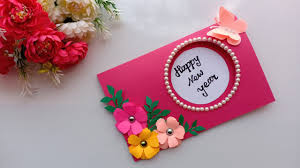 Beautiful Handmade Happy New Year 2019 Card Design Handmade Greeting Cards Diy Handmade Birthday Cards