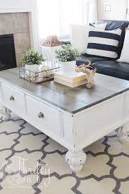 Diy Projects And Home Decor Farmhouse Style Coffee Table Coffee Table Farmhouse Coffee Table
