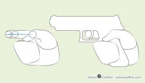 Action hero in gun fight silhouette. Pin On Art