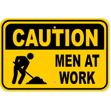 12 X 18 Caution Men At Work Sign Customsigns Com Caution other public safety equipment. caution men at work aluminum sign 12 x 18