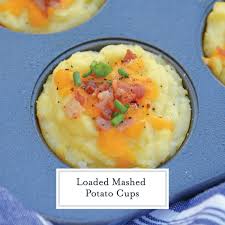 One bite and they'll be won over the genius of this recipe, besides its utter deliciousness, is that it can be made the day before, or even two cook the potatoes, assemble the casserole, wrap tightly and store it in the refrigerator. Loaded Mashed Potato Cups Best Way To Use Leftover Mashed Potatoes