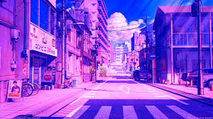 Collection by lianna scott ツ. Anime City Purple Wallpapers Posted By Samantha Mercado