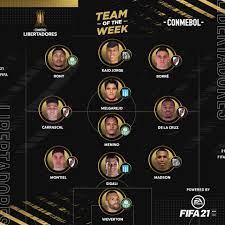 1x small electrum players pack. Conmebol Libertadores On Twitter The Fifa21 Libertadores Team Of The Week Following This Week S Action