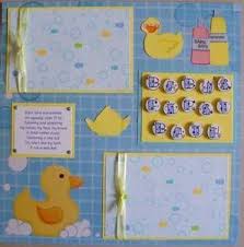 I have more photos of my dd's first bath and i am making a second page to this. Baby S First Bath Premade Scrapbook Page Baby Girl Scrapbook Baby Scrapbook Pages Toddler Scrapbook Layouts