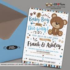 Prince Royal Bear Teddy Boy Teddy Bear Prince Baby Shower Invitation Home Garden Com Greeting Cards Party Supply
