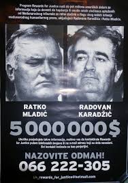 Radovan karadžić, ratko mladić [cases no. Poster Ratko Mladic Radovan Karadzic Bosnia War Yugoslavia Criminal On Popscreen