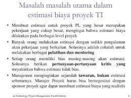 Perkiraan lahiran sectio (5 hari) / normal (3 hari). Manajemen Biaya Proyek Ppt Download