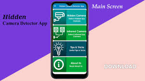 This app is available in google play store and it is free. Hidden Camera Detector For Android Apk Download