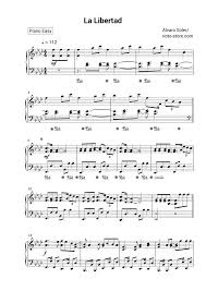 Simon triebel, alvaro tauchert soler, yanek stärk, beatgees, ali zuckowski, riki rivera film producer: Alvaro Soler La Libertad Sheet Music For Piano Pdf Piano Easy Piano Alvaro Soler