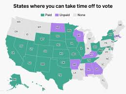 Can I Take Off Time From Work To Vote State By State Guide Business Insider