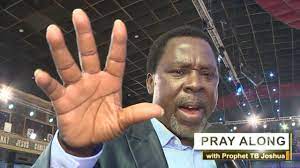 What is so special about tb joshua that his prayers should be heard and not everyone else's; Tb Joshua Ministries Dry Bones Rise Again Tb Joshua Prayer For Viewers Facebook