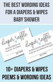 10 Diaper Raffle Wording Ideas Diaper Raffle Tickets Too Baby Shower Invitation Wording Diaper Raffle Wording Baby Shower Invitation Poems