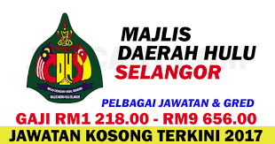 Jawatan kosong 2020 / jawatan kosong swasta 2020. Jawatan Kosong Terbaru Di Majlis Daerah Hulu Selangor Mdhs Gaji Rm1 218 00 Rm9 656 00 Jobcari Com Jawatan Kosong Terkini