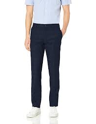 Amazon Com Amazon Brand Goodthreads Men S Slim Fit Wrinkle Free Comfort Stretch Dress Chino Pant Black Pinstripe 30w X 28l Slim Fit Men Chino Dress Pants