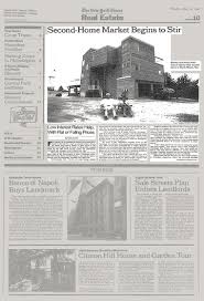Il banco di napoli trae origine dai. Second Home Market Begins To Stir The New York Times