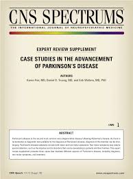 Pdf Case Studies In The Advancement Of Parkinson S Disease