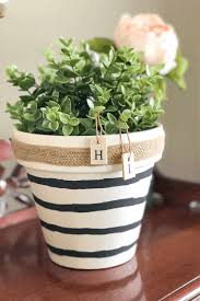 It is that simple, the diy easy planter makeover tutorial above has everything else you need, step by step instructions. Thrifty Decorating Ideas That Will Save You Money Planter Makeover Dollar Store Diy Dollar Stores