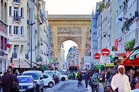 Paris Rue Du Faubourg Saint Denis 3 Porte Saint Denis Saint Denis Paris France Paris Street