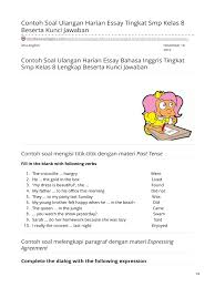 Maybe you would like to learn more about one of these? Contoh Soal Essay Cause And Effect Kelas 11 Beserta Jawabannya