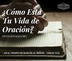 Como Esta Tu Vida De Oracion El Orar En La Biblia Oraciones Como Orar Palabra De Vida