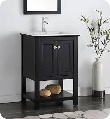 If you're interested in finding all bathroom vanities options other than 24 inches and black, you can further refine your filters to get the selection you want. Fresca Fcb2304bl I Manchester 24 Inch Black Traditional Bathroom Vanity
