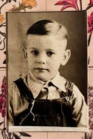 Henry Edgar Gorham with grandson Edgar Belshe, son of Esther Gorham Belshe  and Nolan Belshe