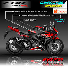 Cbr (am), radio station (1010 am) licensed to calgary, alberta, canada. Cbr 150 Facelift Custom Design Decal Latest 2020 Real Picture Shopee Philippines