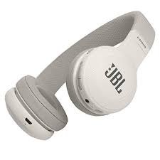 Jbl E45bt On Ear Wireless Headphones White Headphones In Ear Headphones Bluetooth Headphones Wireless