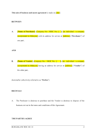 They will even guide you on how to run the business on a day to day basis, which can be an advantage for people with no business experience. Sale Of Business And Assets Agreement Template Burgielaw