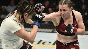 2 days ago · las vegas, nv — born in romania and now training out of stoney creek, ontario in canada, diana belbita made her return to the octagon at ufc vegas 32 on saturday, after sitting out a year thanks to a broken collar bone. Ufc Boston Molly Mccann Claims Third Straight Win With Dominant Victory Over Diana Belbita Bbc Sport