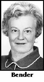 Josephine Bender Obituary (2007)