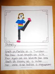 Simile Exercise Writing Similes Writing Instruction Kids Writing
