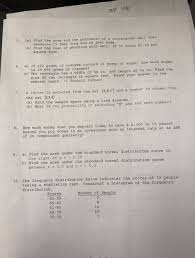 Solved Mat 1140 5 A Find The Area And The Perimeter Of A Chegg Com
